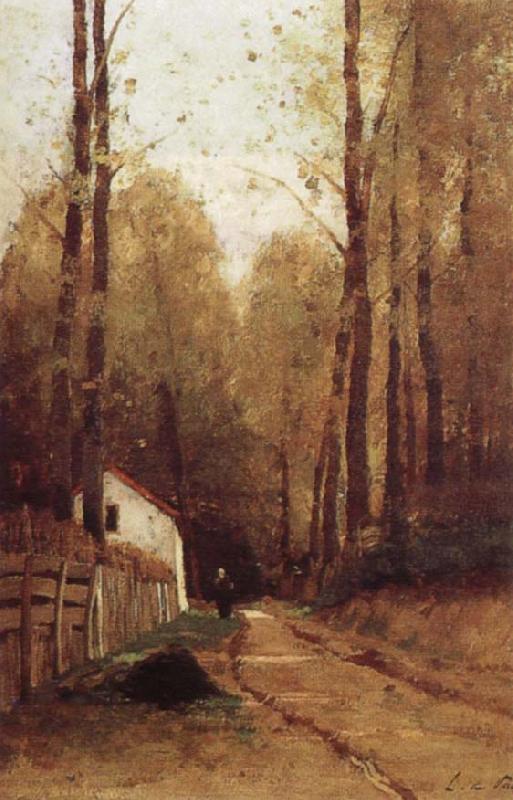 Pataky, Laszlo Parth in the Woods of Fontainebleau oil painting image